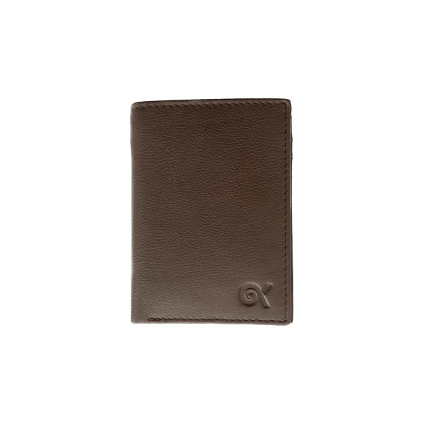 211BROWN (1) - Δερμάτινο πορτοφόλι