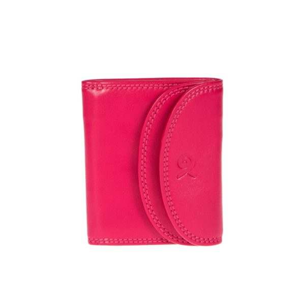 343FUCHSIA (1) - Δερμάτινο γυναικείο πορτοφόλι