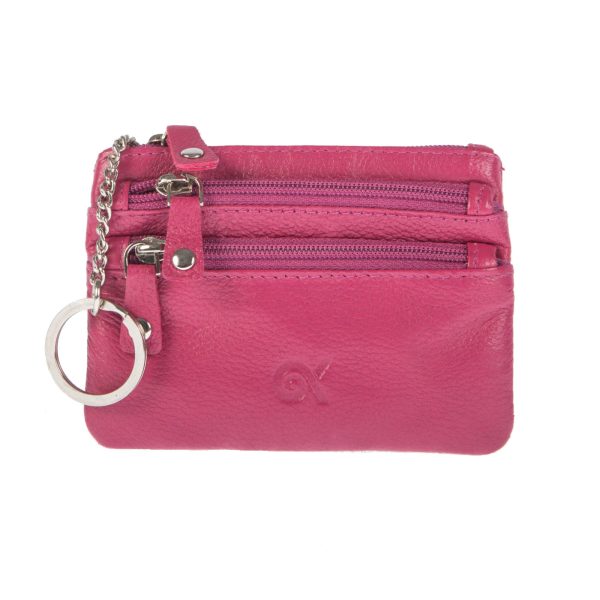 755FUCHSIA - Πορτοφόλι κλειδοθήκη