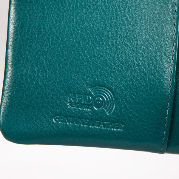 91588BLACK (3) - Δερμάτινο γυναικείο πορτοφόλι