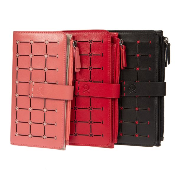 91603 (1) - Δερμάτινο γυναικείο πορτοφόλι