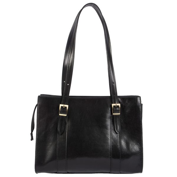 ΔΕ-0037 - Δερμάτινη τσάντα ώμου