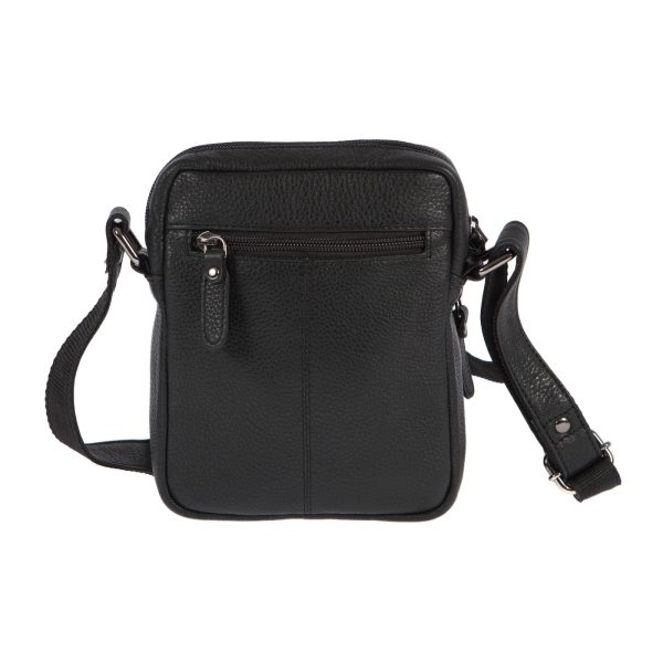 DE-1180 (3) - Δερμάτινο τσαντάκι χιαστί.