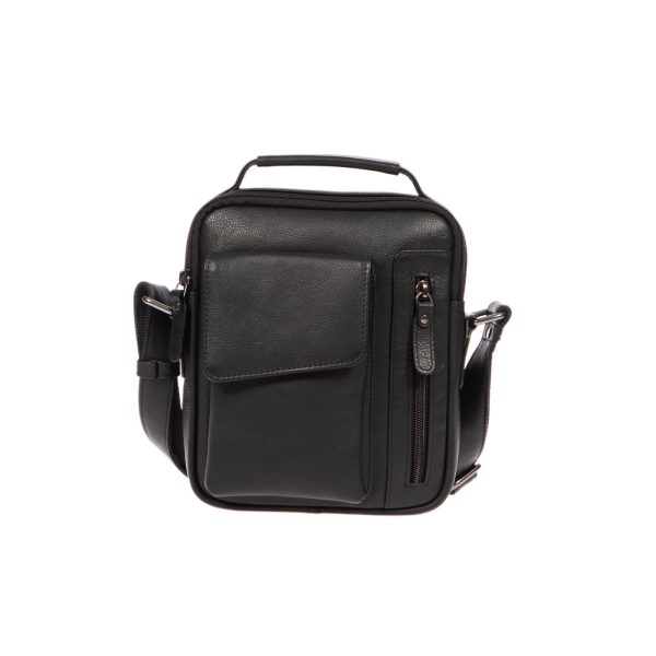 ΔΕ-2541 - Δερμάτινο τσαντάκι χιαστί