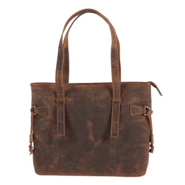 ΔΕ-3478OIL - Δερμάτινη τσάντα ώμου