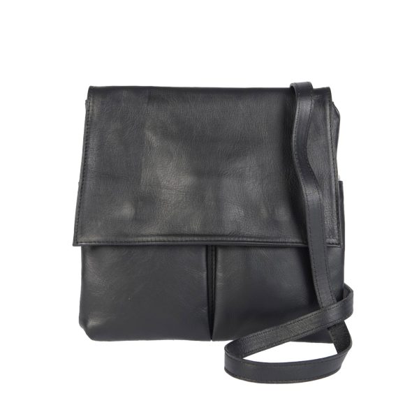 ΔΕ-380 - Δερμάτινο τσαντάκι χιαστί