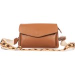 DE-841TAN (1) - Δερμάτινη τσάντα χιαστί