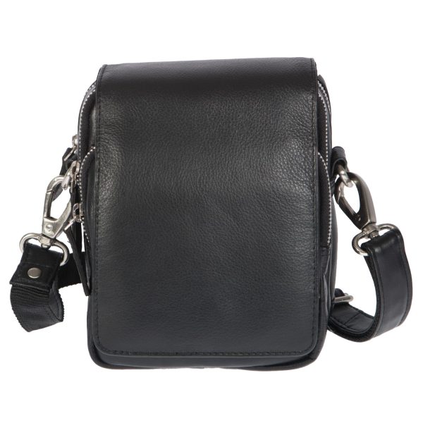 ΔΕ-910 - Δερμάτινο τσαντάκι χιαστί