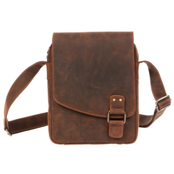 ΔΕ-911OIL - Δερμάτινο τσαντάκι χιαστί