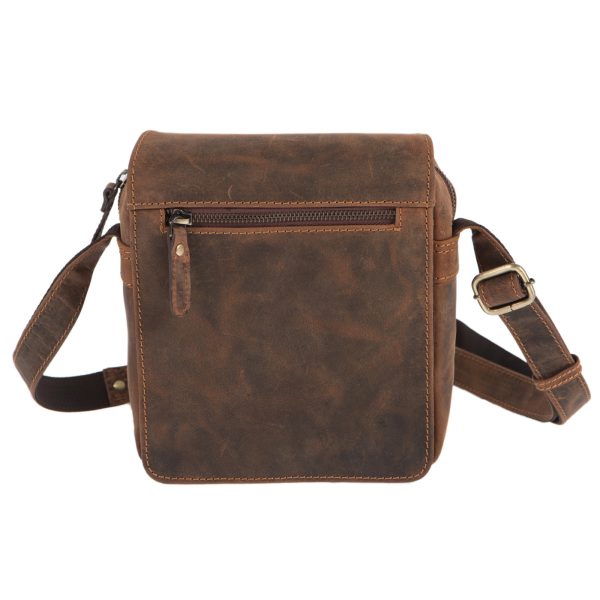 ΔΕ-912OIL - Δερμάτινο τσαντάκι χιαστί