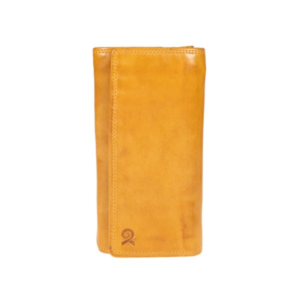 WS-1883YELLOW (1) - Γυναικείο δερμάτινο πορτοφόλι