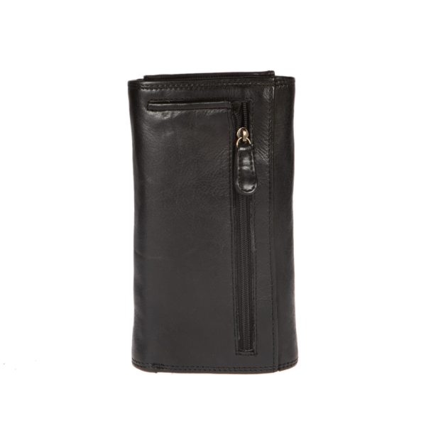 WS-200BLACK (2) - Γυναικείο δερμάτινο πορτοφόλι