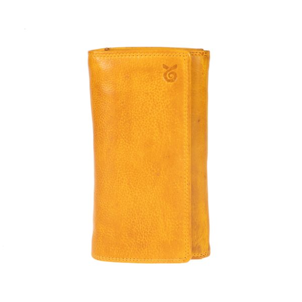 WS-200YELLOW (1) - Γυναικείο δερμάτινο πορτοφόλι
