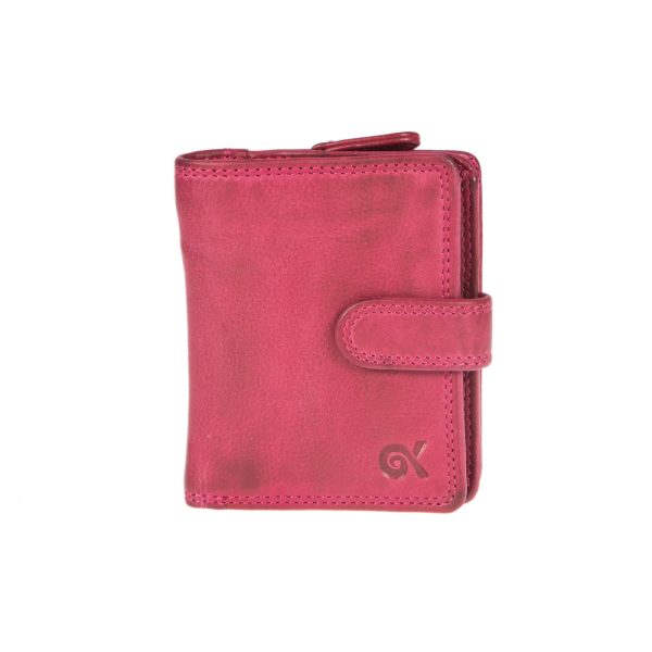 WS-2903FUCHSIA (1) - Γυναικείο δερμάτινο πορτοφόλι