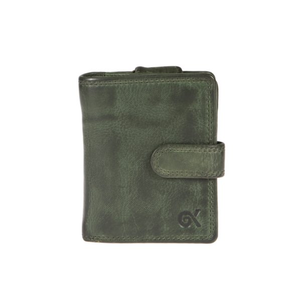 WS-2903GREEN (1) - Γυναικείο δερμάτινο πορτοφόλι