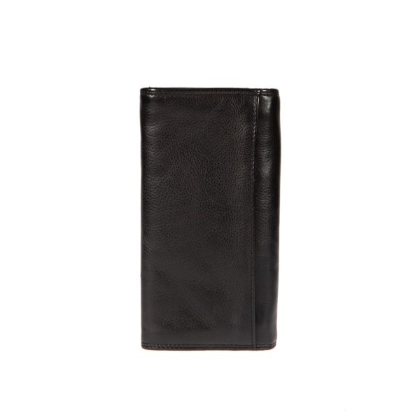 WS-1883BLACK (2) - Γυναικείο δερμάτινο πορτοφόλι