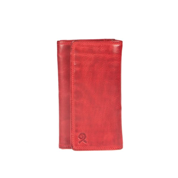 WS-482RED (1) - Γυναικείο δερμάτινο πορτοφόλι