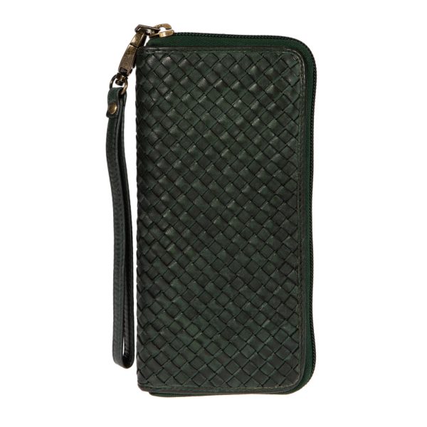 WS-91591GREEN (1) - Γυναικείο πορτοφόλι