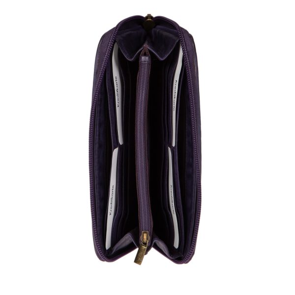 WS-91591PURPLE (2) - Γυναικείο πορτοφόλι