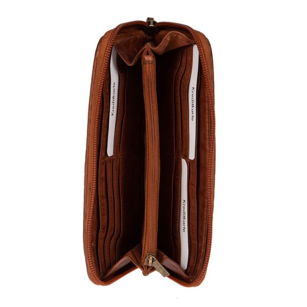 WS-91591TAN (2) - Γυναικείο πορτοφόλι