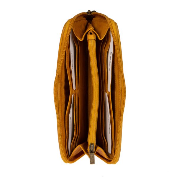 WS-91591YELLOW (2) - Γυναικείο πορτοφόλι