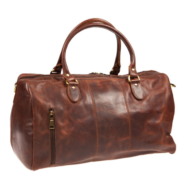 DE-8816 V (2) - Δερμάτινη τσάντα ταξιδίου