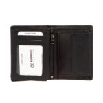 208BLACK (2) - Δερμάτινο πορτοφόλι