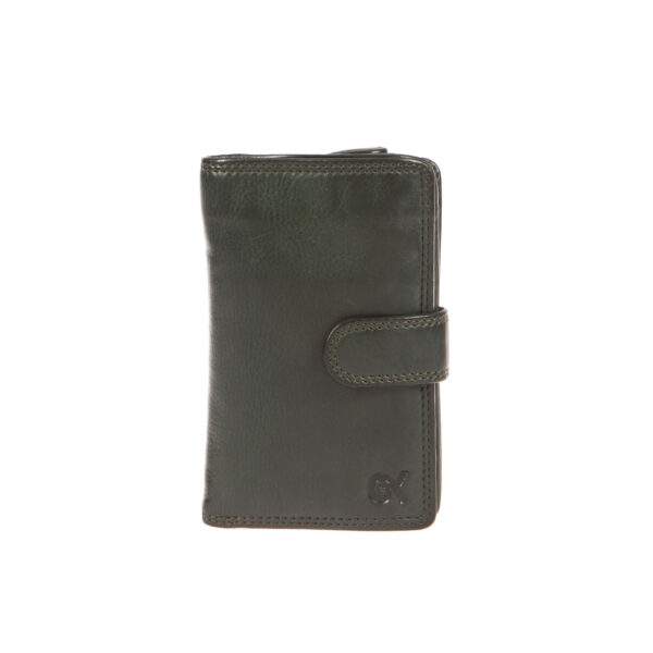 WS-3108GREEN (1) - Γυναικείο δερμάτινο πορτοφόλι