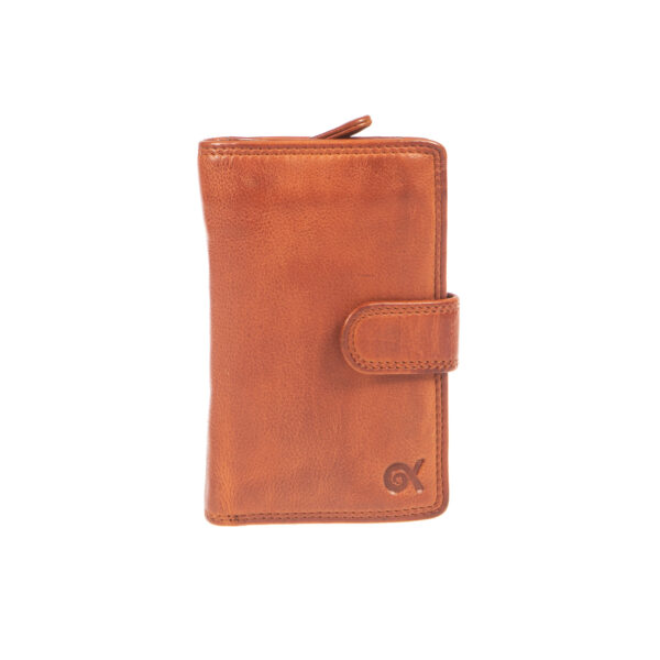 WS-3108TAN (1) - Γυναικείο δερμάτινο πορτοφόλι