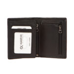 7017BLACK (2) - Δερμάτινο πορτοφόλι κεριού