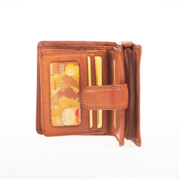 WS-2903TAN (2) - Γυναικείο δερμάτινο πορτοφόλι