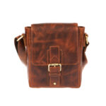 DE-650 V (1) - Δερμάτινο τσαντάκι χιαστί