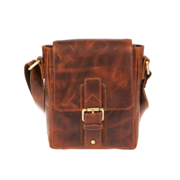 DE-650 V (1) - Δερμάτινο τσαντάκι χιαστί