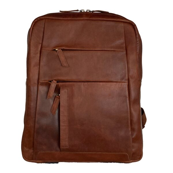 DE-200120 V (1) - Δερμάτινο σακίδιο