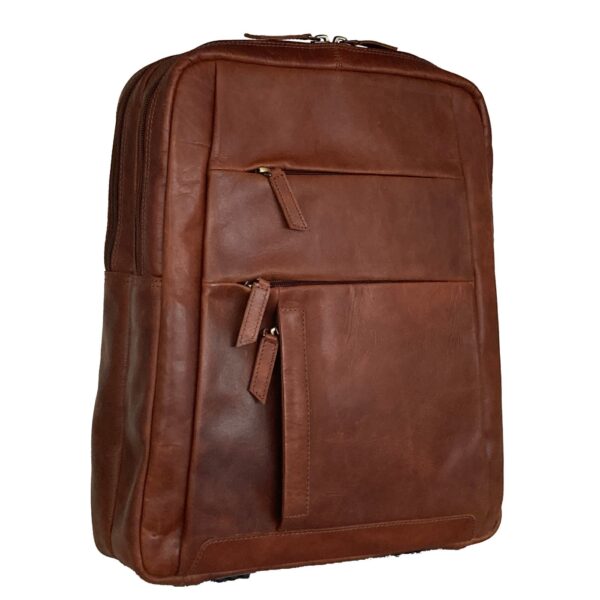 DE-200120 V (2) - Δερμάτινο σακίδιο