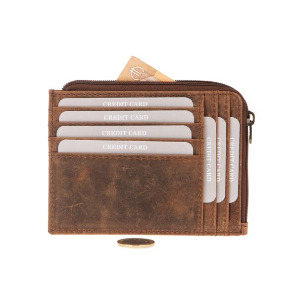 2030 A - Δερμάτινο πορτοφόλι κεριού