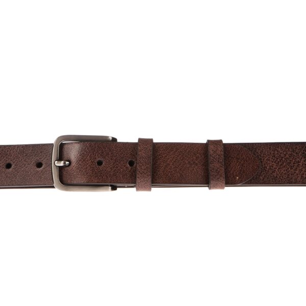CST-0031-34 BROWN - Δερμάτινη ζώνη