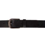 CST-0031-39 BLACK - Δερμάτινη ζώνη