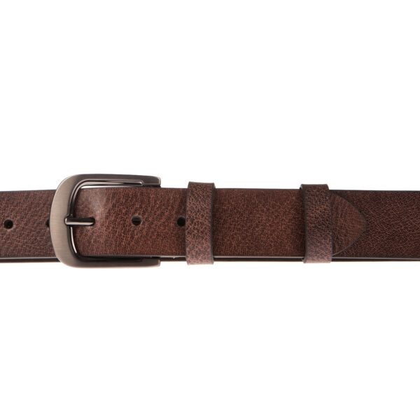 CST-0031-39 BROWN - Δερμάτινη ζώνη