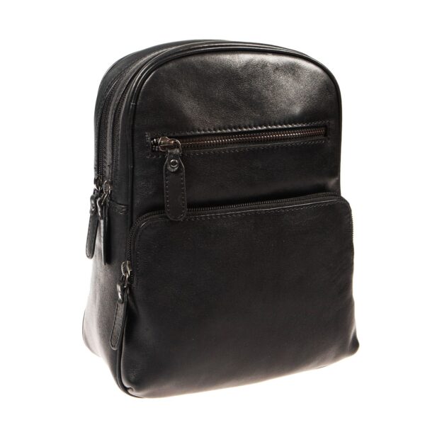 DE-1174N (2) - Γυναικείο δερμάτινο σακίδιο