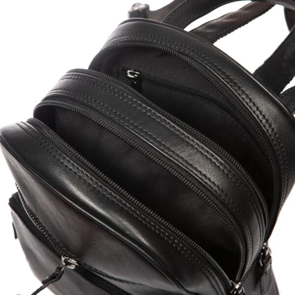 DE-1174N (4) - Γυναικείο δερμάτινο σακίδιο