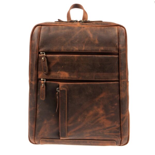 ΔΕ-200120 OIL - Δερμάτινο σακίδιο πλάτης