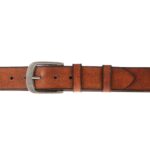 GRN-1203-39 TAN - Δερμάτινη ζώνη