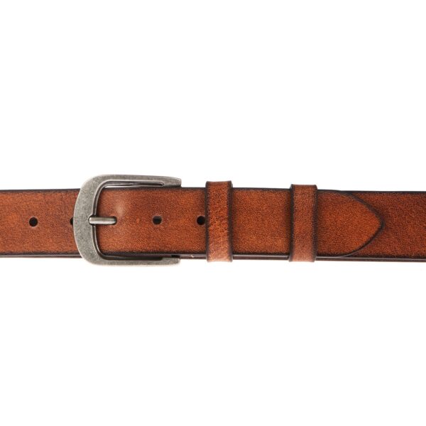 GRN-1203-39 TAN - Δερμάτινη ζώνη