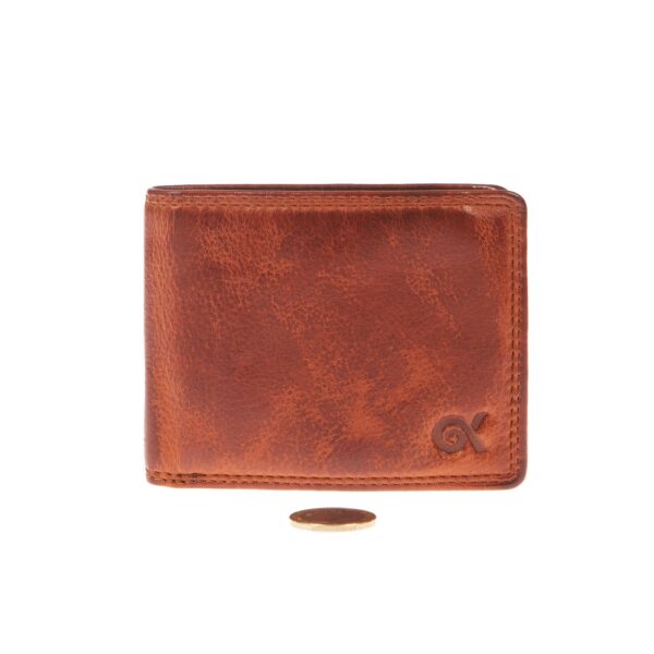 N-1015TAN (1) - Ανδρικό δερμάτινο πορτοφόλι