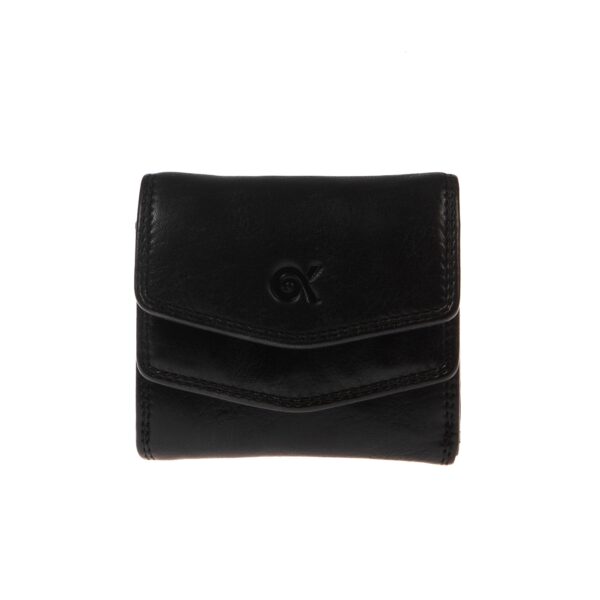 WS-10366BLACK (1) - Γυναικείο δερμάτινο πορτοφόλι