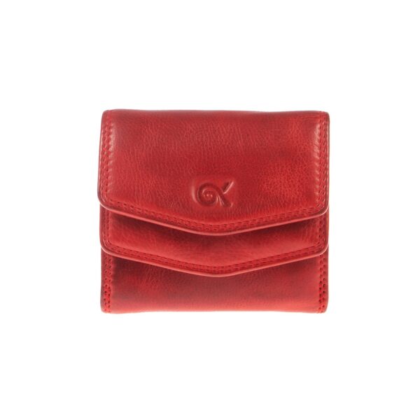 WS-10366RED (1) - Γυναικείο δερμάτινο πορτοφόλι