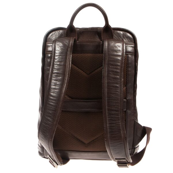 WS-12319 BROWN (3) - Δερμάτινο σακίδιο