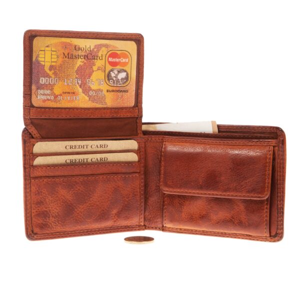 WS-2101TAN (3) - Ανδρικό δερμάτινο πορτοφόλι