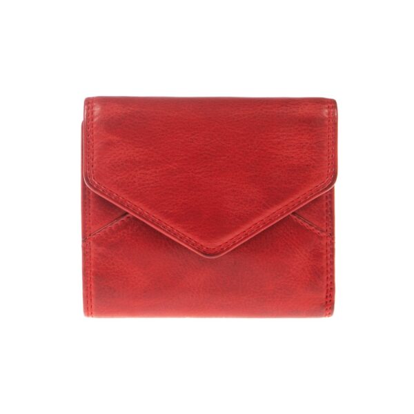 WS-3096RED (1) - Γυναικείο δερμάτινο πορτοφόλι